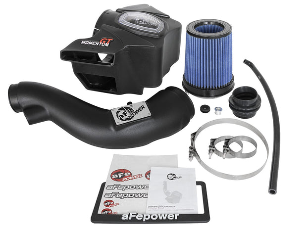 aFe® (16-20) Cherokee V6 Momentum® GT Aluminum Black Cold Air Intake System 