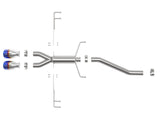 Takeda® (17-21) Civic Type-R 304SS 2-1/2" Axle-Back System with 4.5" OD Tips