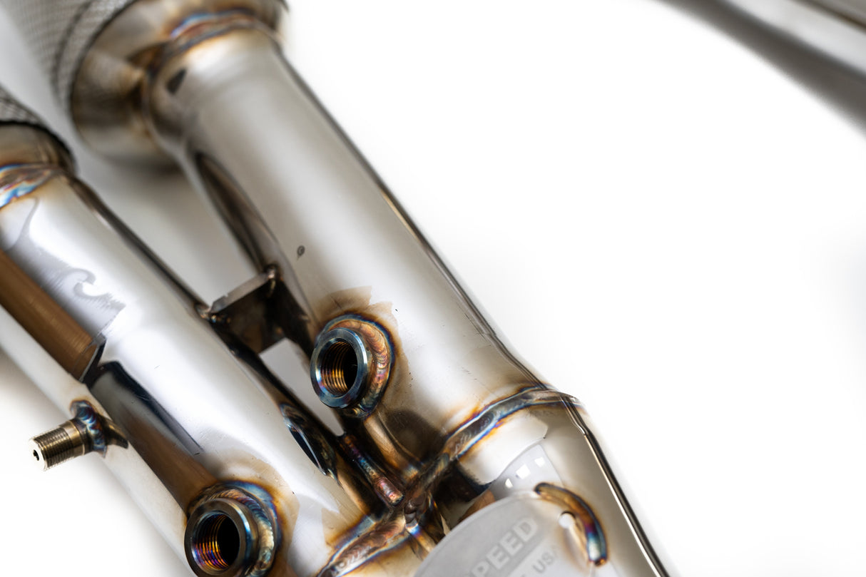FabSpeed® (18-20) Lamborghini Aventador SVJ Sport Catalytic Converters 