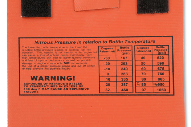 NOS® Nitrous Bottle Heater for 10 & 15 lb Bottles 110 Volt AC - 10 Second Racing