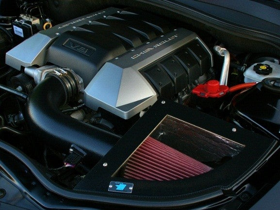 Cold Air Inductions® (10-15) Camaro V8 Cold Air Intake System W/ Heat Shield 