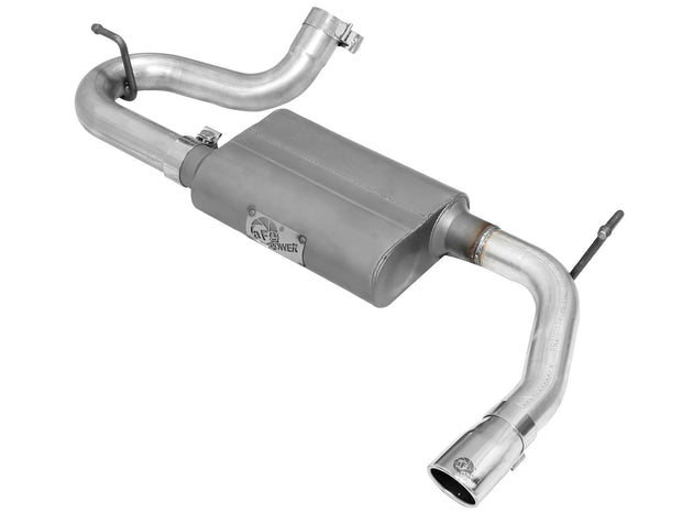 aFe® (07-18) Wrangler JK Scorpion 2.5" Aluminized Axle-Back System