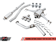 Awe Tuning® (17-21) Civic Type-R 304SS Touring Edition Cat-Back System