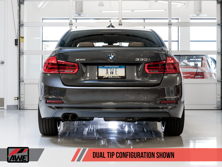 Awe Tuning® (12-20) BMW 328i/330i/428i/430i Touring Edition 304SS Axle-Back System