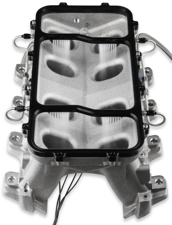 NOS® Dry Nitrous Oxide System For Holley LS HI-Ram Intake Manifold- Black - 10 Second Racing