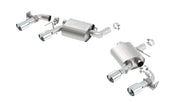 Borla® (16-24) Camaro SS 304SS 2.75" S-Type Axle-Back System