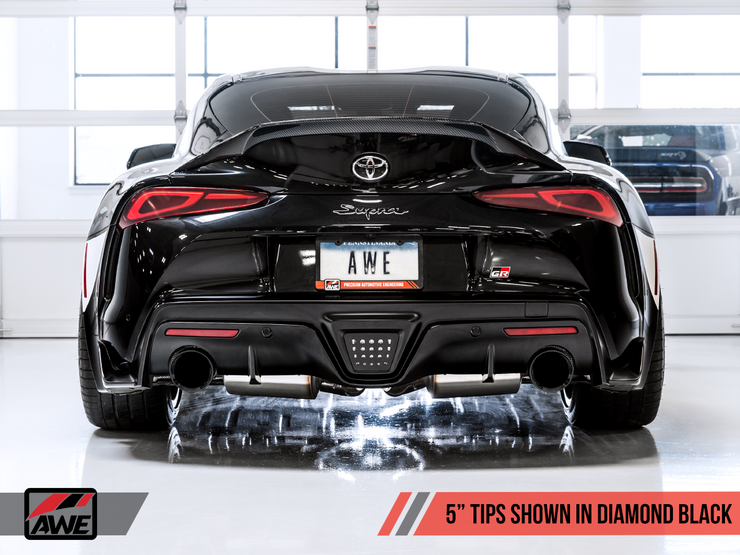 Awe Tuning® (20-24) GR Supra Resonated Track Edition Cat-Back System