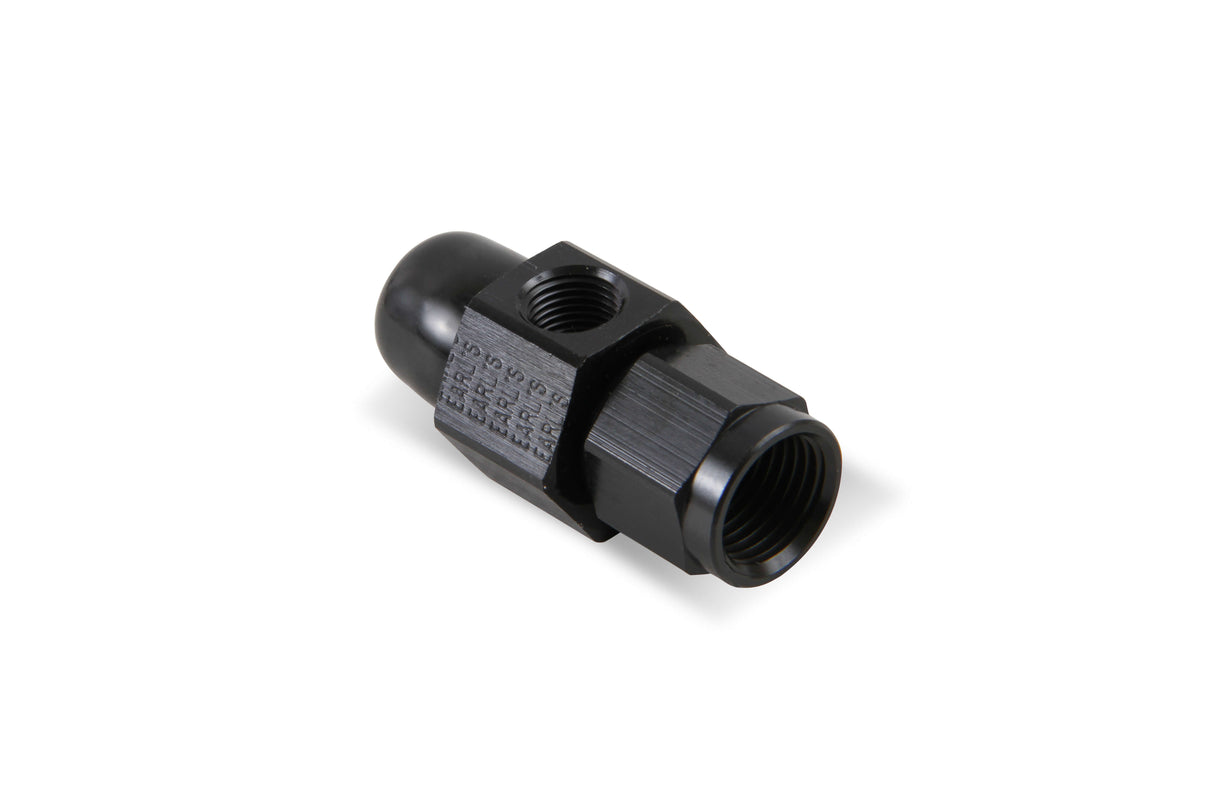 NOS® Nitrous Bottle Purge Valve for -6AN Line - Black - 10 Second Racing