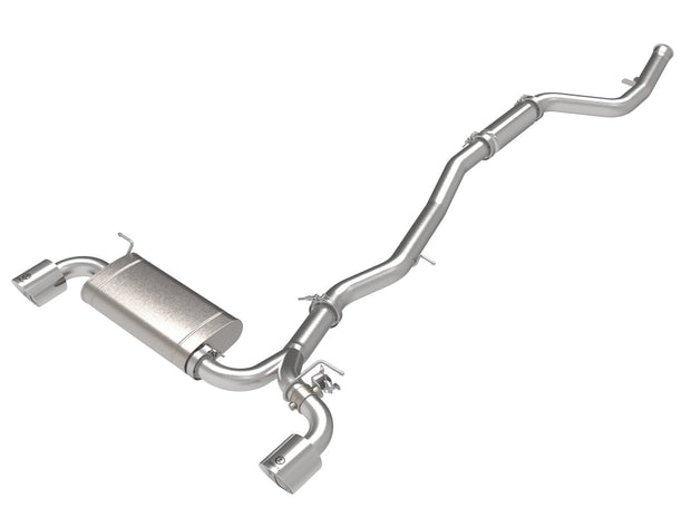 Takeda® (21-24) GR Supra 2-1/2" to 3" 304SS Cat-Back Exhaust