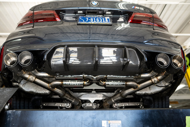 FabSpeed® (17-20) BMW M5 F90 Valvetronic Exhaust System with Quad Style Tips 