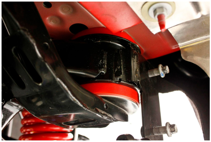 BMR Suspension® BK061 - Polyurethane Rear Cradle Bushing Kit 