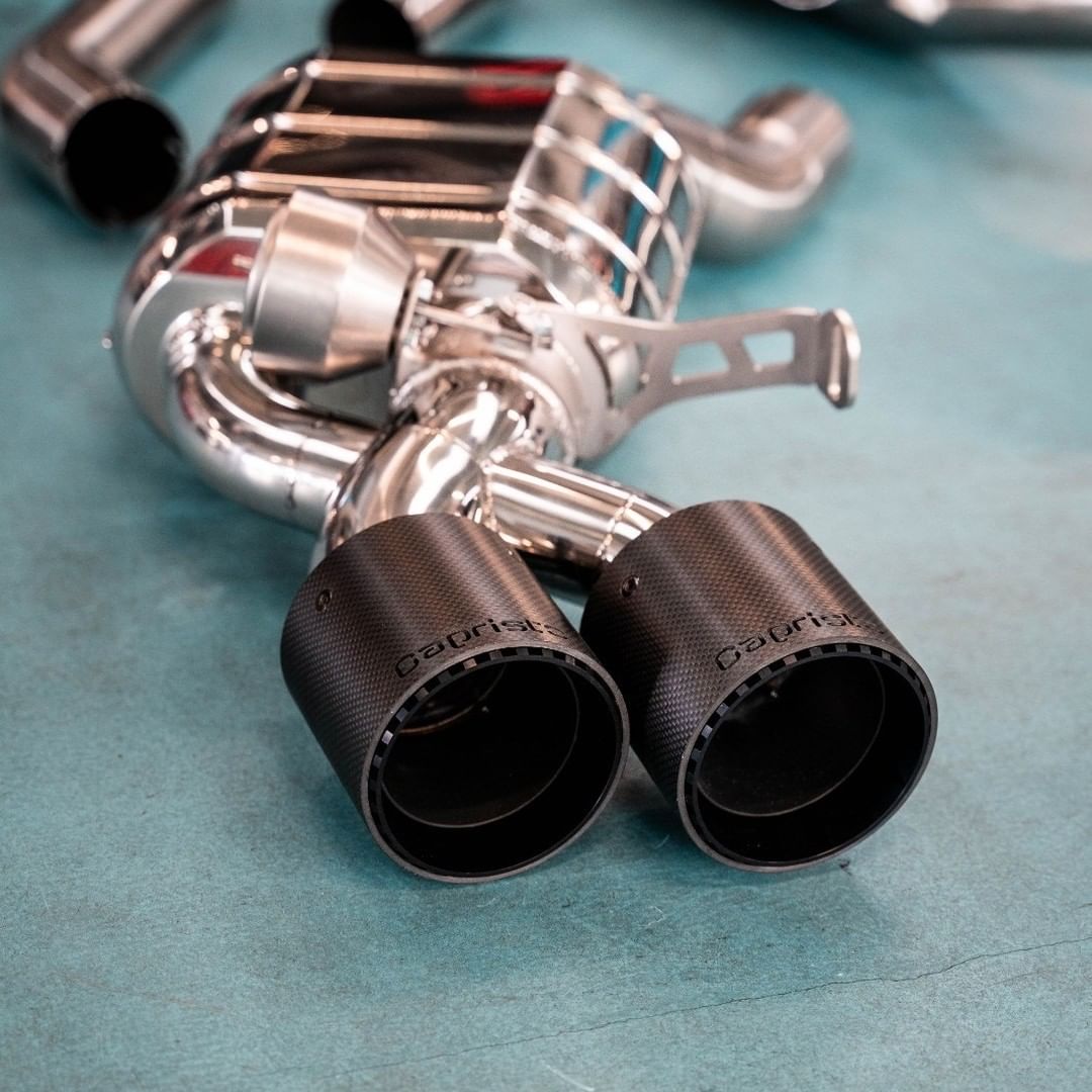 Capristo® (19-23) Audi RS6/RS7 Valved Exhaust with Carbon Fiber Tips (E2P)