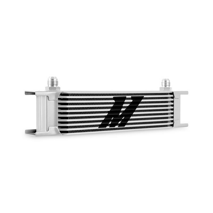 Mishimoto® Universal -8AN 10-Row Performance Oil Cooler