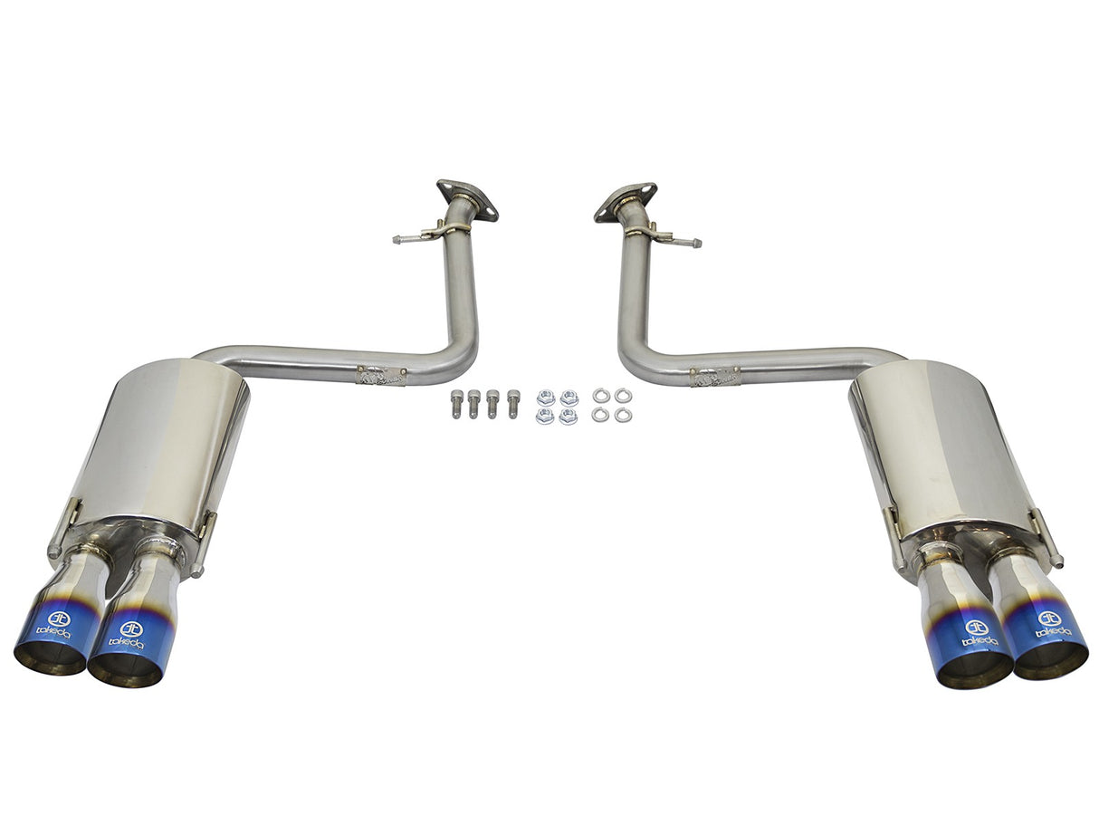 Takeda® (15-23) Lexus RC200t/RC300/RC350 2" 304SS Axle-Back Exhaust
