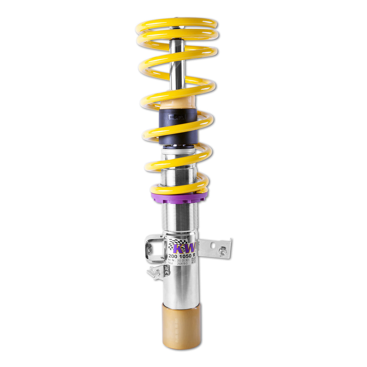 KW® (19-24) BMW Z4/GR Supra 0.6" x 1.4" - 0.8" x 1.6" V3 Inox-Line Front/Rear Coilover Kit (W/OUT EDC)