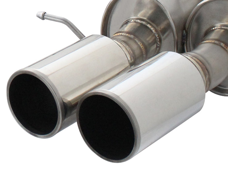 aFe® 49-36317-C - Mach Force XP™ 304 SS Cat-Back Exhaust System with Quad Rear Exit 
