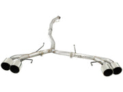 Takeda® 304 SS Cat-Back Exhaust System with Quad Rear Exit 