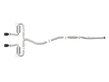 Takeda® (17-21) Civic Hatchback 3" to 2-1/2" 304SS Cat-Back System