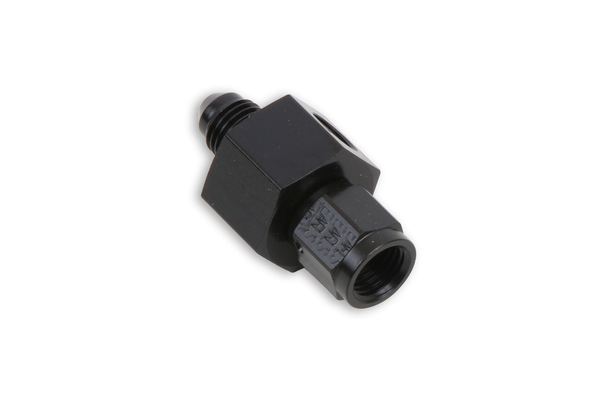 NOS® Nitrous Bottle Purge Valve for -4AN Line - Black - 10 Second Racing