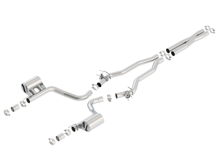 Borla® - ATAK™ Stainless Steel Cat-Back Exhaust System with Split Rear Exit 