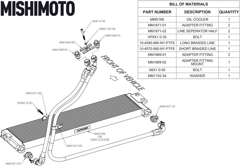 MISHIMOTO MMOC-F80-15K