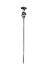 NOS® 15LB. & 20 LB. BOTTLE SUPER HI-FLOW VALVE ASSEMBLY WITH SIPHON TUBE AND BLUE GAUGE - 10 Second Racing