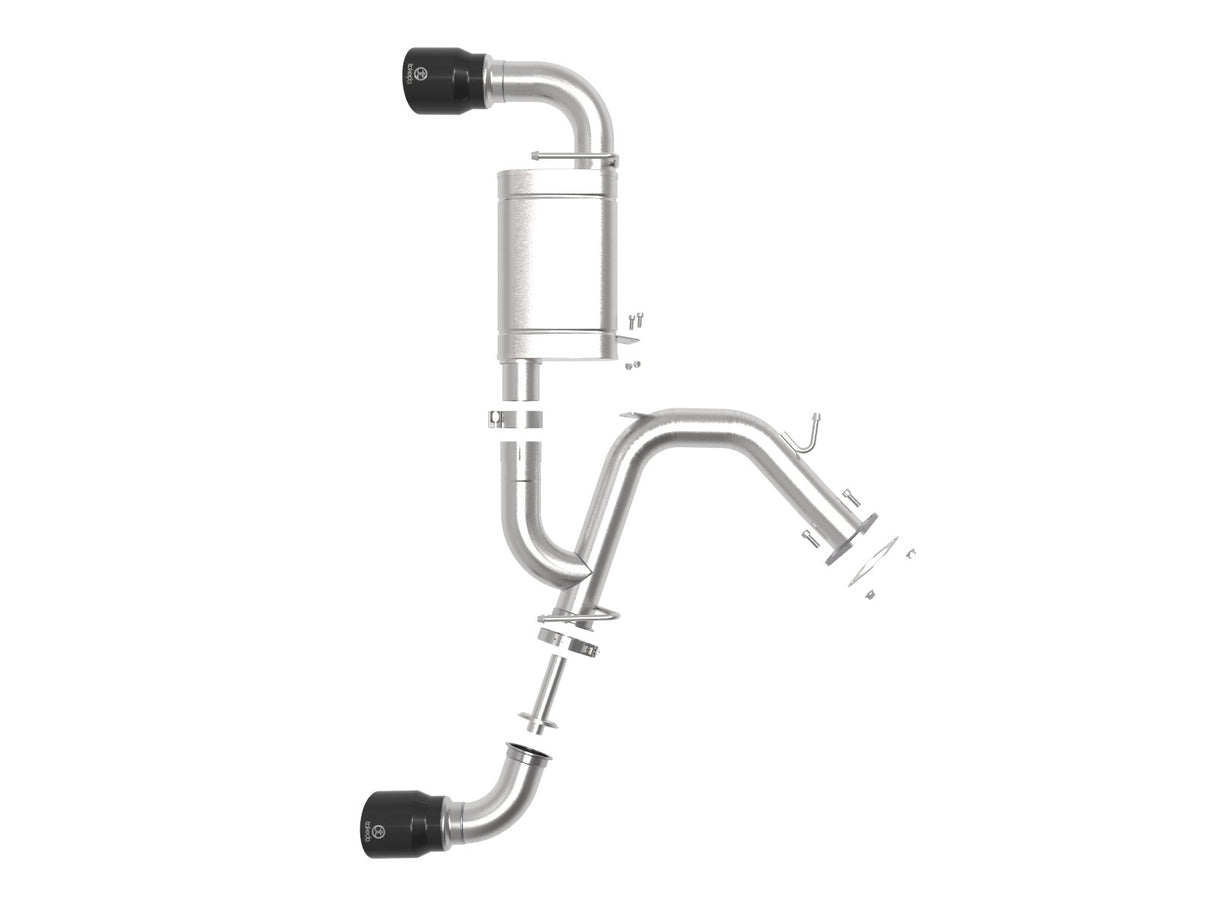 Takeda® (19-20) Veloster N 3" 304SS Axle-Back System (Non-Performance Package Models)