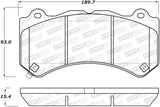 Stoptech® (12-23) WK2 SRT Sport Performance Brake Pads