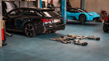 Capristo® (19-23) Audi RS6/RS7 Valved Exhaust with Carbon Fiber Tips (E2P)
