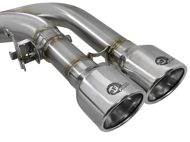 aFe® (15-19) BMW X5/X6 M MACH Force-Xp 3" 304SS Muffler-Delete Cat-Back Exhaust