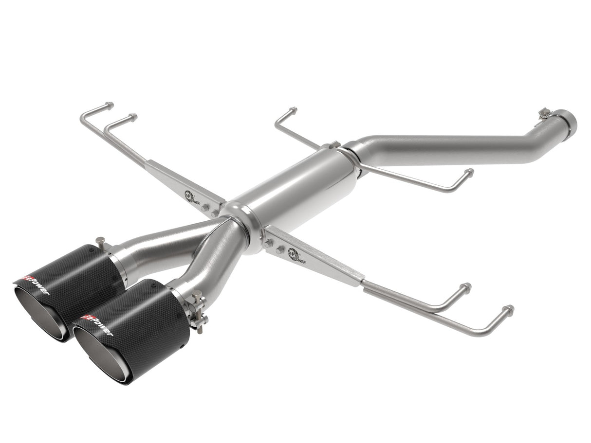 Takeda® (17-21) Civic Type-R 304SS 2-1/2" Axle-Back System with 4.5" OD Tips