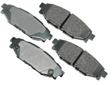 Akebono® - Pro-ACT™ Ultra-Premium Ceramic Disc Brake Pads 