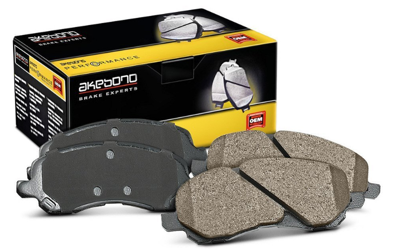 Akebono® ASP1539 - Performance™ Ultra-Premium Ceramic Front Brake Pads 