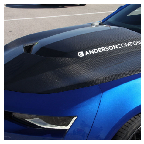 Anderson Composites® (16-20) Camaro AZ-Style Double Sided Carbon Fiber Hood 