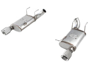aFe®  49-43052-P Mach Force XP™ 409 SS Axle-Back Exhaust System with Split Rear Exit 