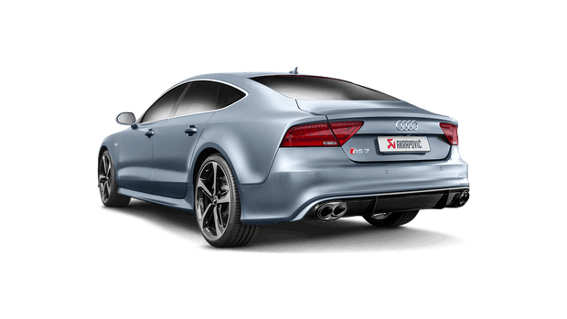 Akrapovic® S-AU/TI/4H - Evolution Line Titanium Exhaust System with Quad Rear Exit 