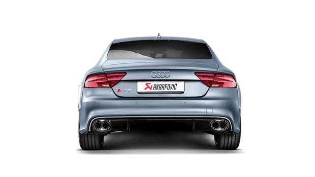 Akrapovic® S-AU/TI/4H - Evolution Line Titanium Exhaust System with Quad Rear Exit 