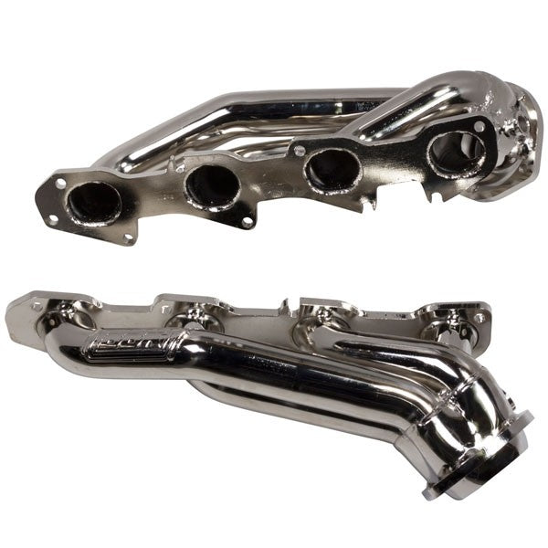 BBK® 4028 - Tuned Length Chrome Coated Short Tube Exhaust Headers 