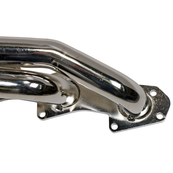 BBK® 4028 - Tuned Length Chrome Coated Short Tube Exhaust Headers 