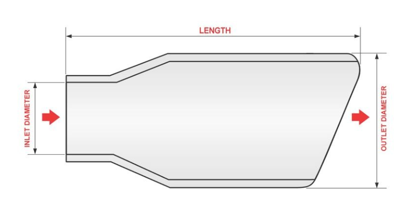 Flowmaster® - Outlaw™ 409 SS Axle-Back Exhaust System with Quad Rear Exit 