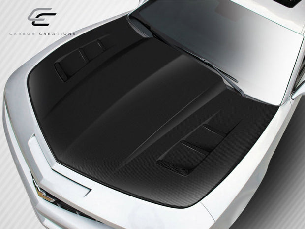 Carbon Creations® (10-15) Camaro TS-1 Style Carbon Fiber Hood 