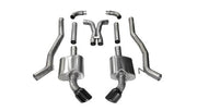 Corsa® - Xtreme™ 304 SS Cat-Back Exhaust System with Dual Rear Exit 