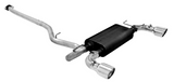 Flowmaster® 817596 - American Thunder™ Stainless Steel Cat-Back Exhaust System with Split Rear Exit 
