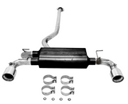 Flowmaster® 817596 - American Thunder™ Stainless Steel Cat-Back Exhaust System with Split Rear Exit 