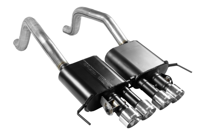 Flowmaster® - Outlaw™ 409 SS Axle-Back Exhaust System with Quad Rear Exit 