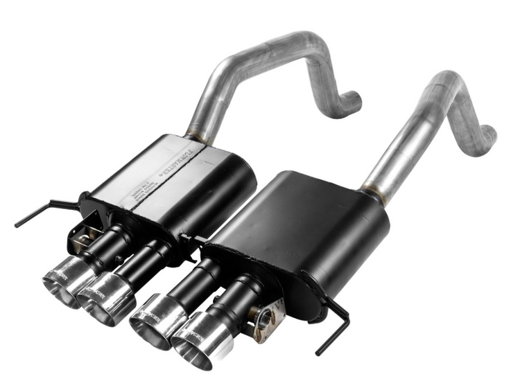 Flowmaster® - Outlaw™ 409 SS Axle-Back Exhaust System with Quad Rear Exit 