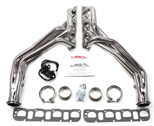 JBA® Mopar Cat4ward 304 Stainless Steel Long Tube Exhaust Headers 