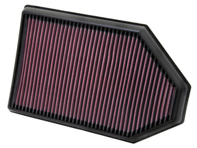 K & N ® 33-2460 - 33 Series Panel Red Air Filter 