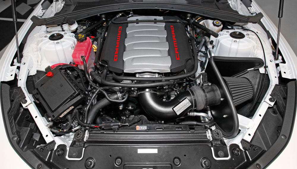 K&N® 71-3092 - 71 Series Blackhawk Induction™ Aluminum Black Powder Coated Cold Air Intake System 