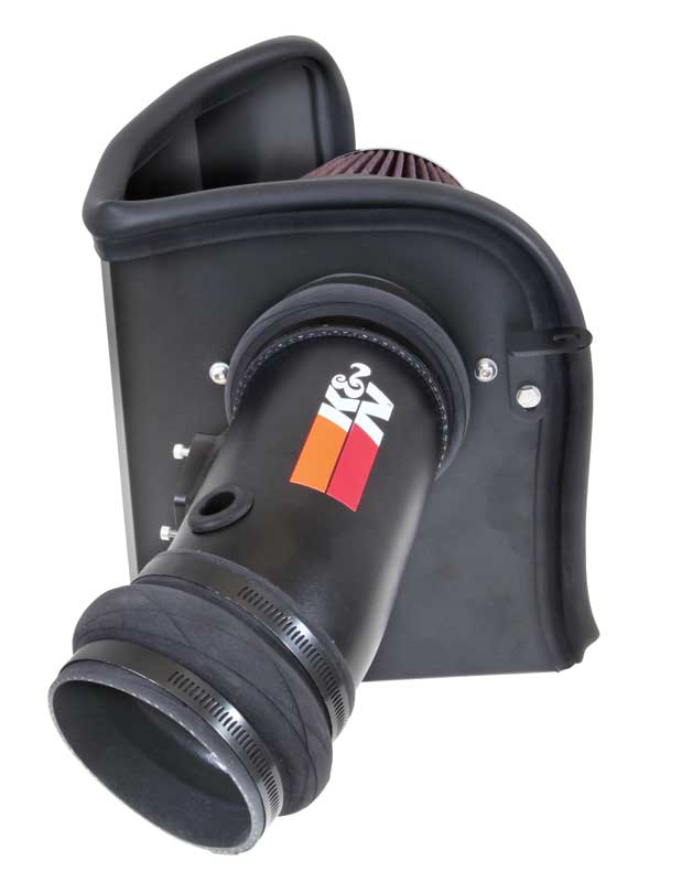 K&N® Mopar 69 Series Typhoon® Aluminum Cold Air Intake System with Red Filter 